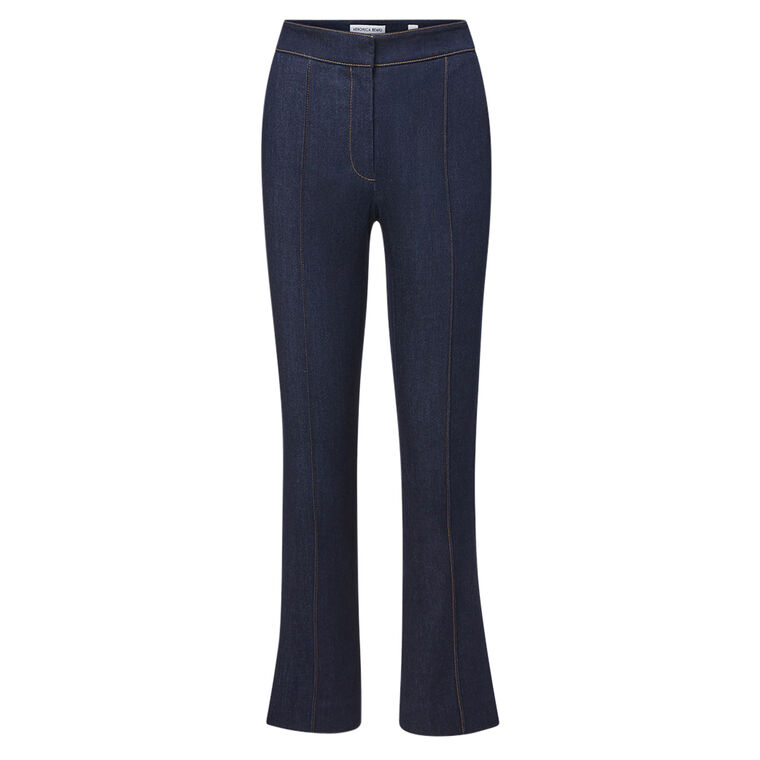 Tani Cropped Denim Pant image number null