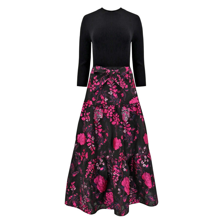 slim fit dress slacks Shoshanna Hunter Dress in Jet