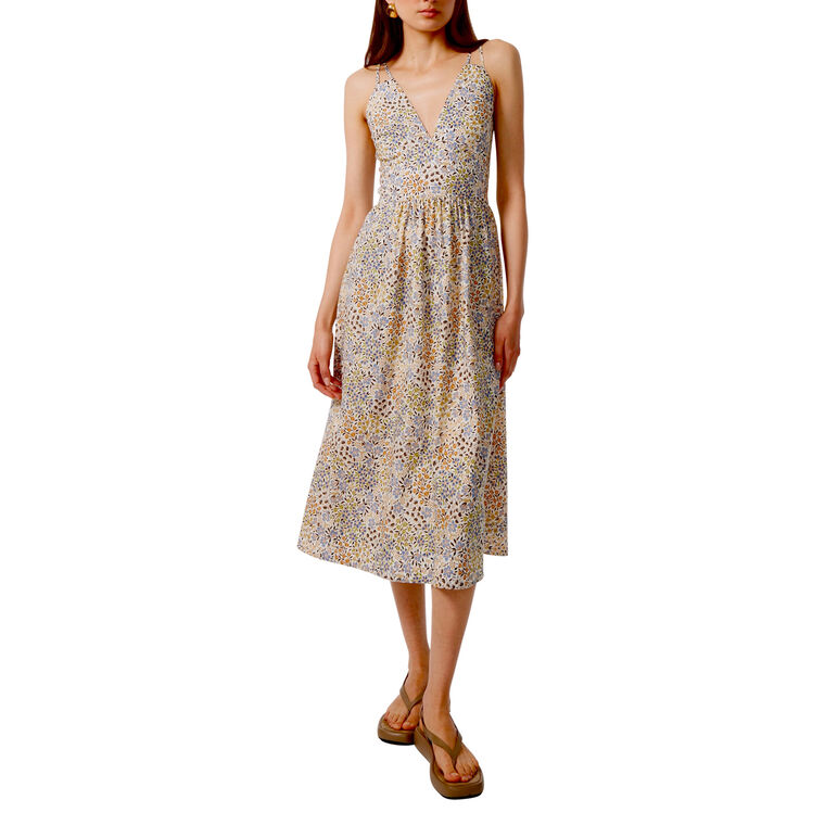 Floria Sleeveless Midi Dress image number null