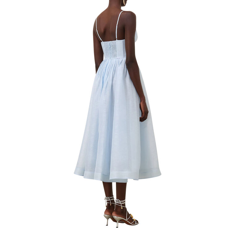 Illuminate V-Neck Midi Dress image number null