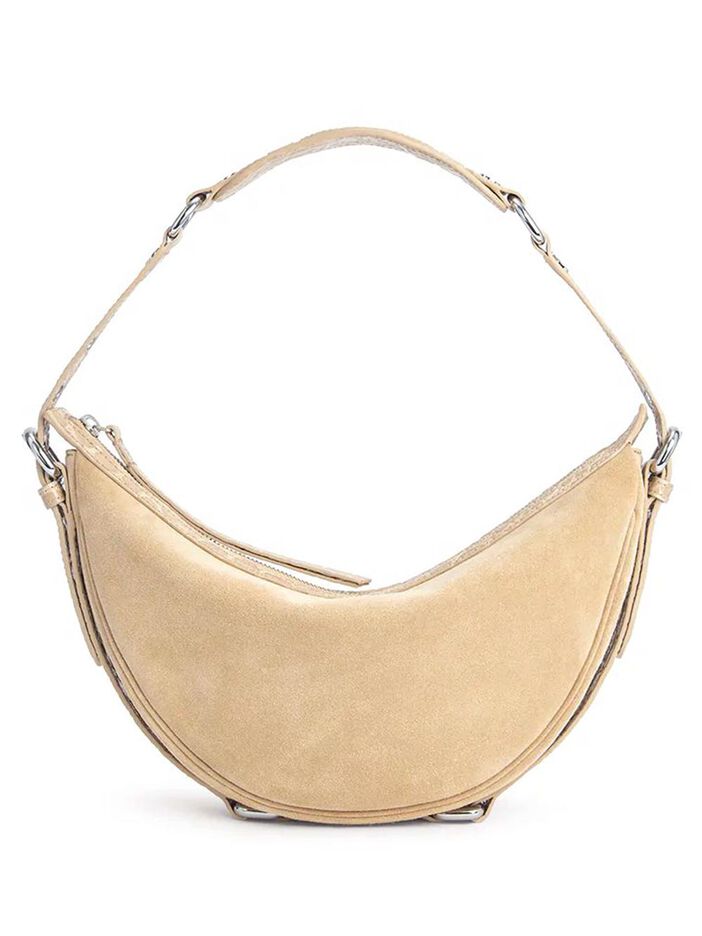 Gib Croco and Suede Leather Ba image number null