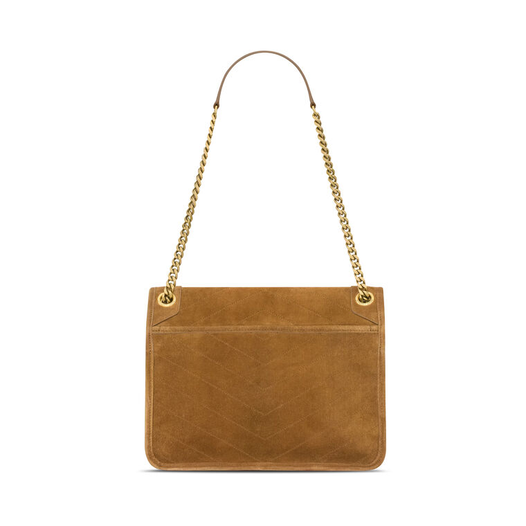 Suede Medium Niki Chain Bag image number null