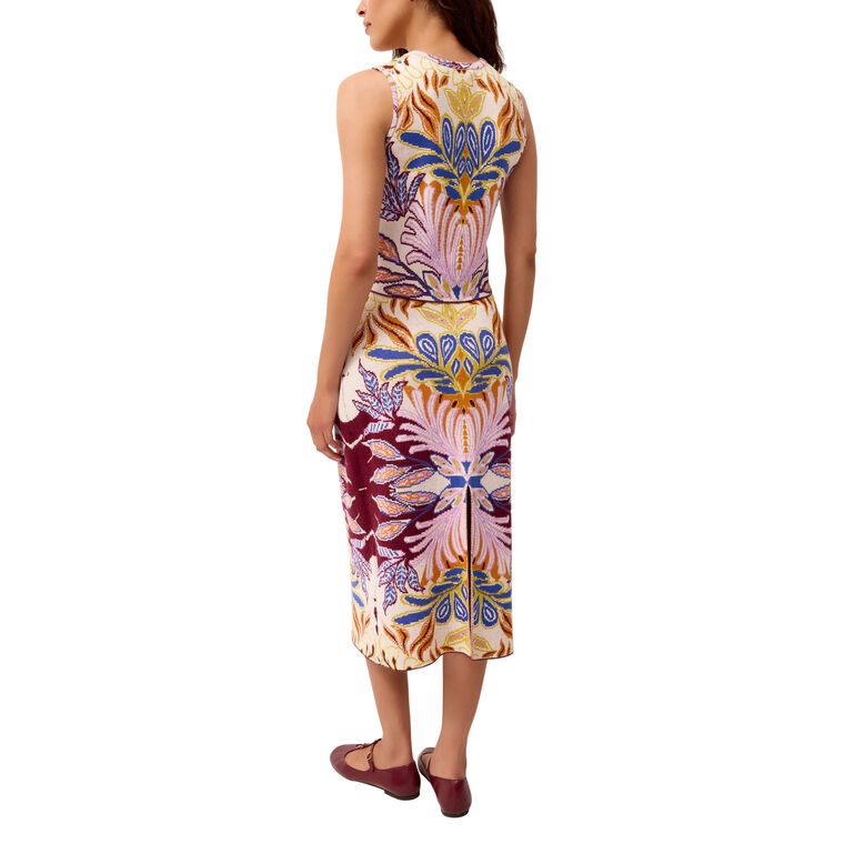 Janis Knit Midi Skirt image number null