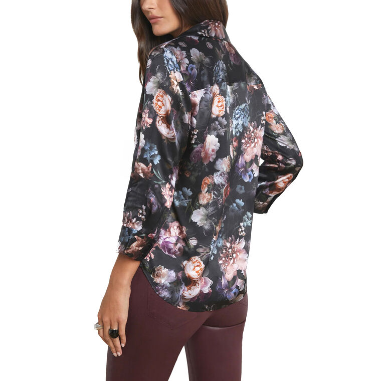 Dani 3/4 Sleeve Silk Blouse image number null