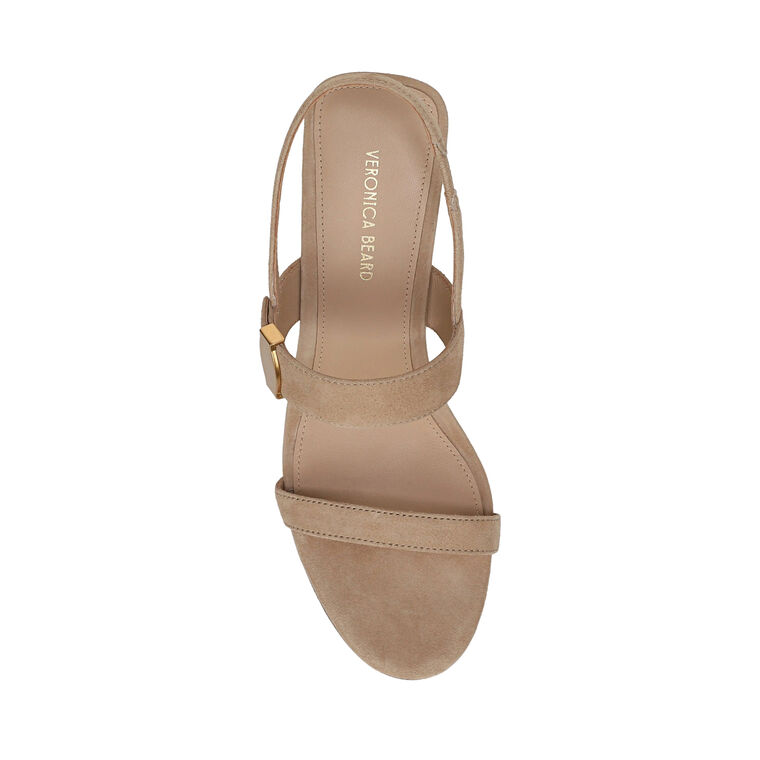 Genetta Suede Slingback Sandal image number null