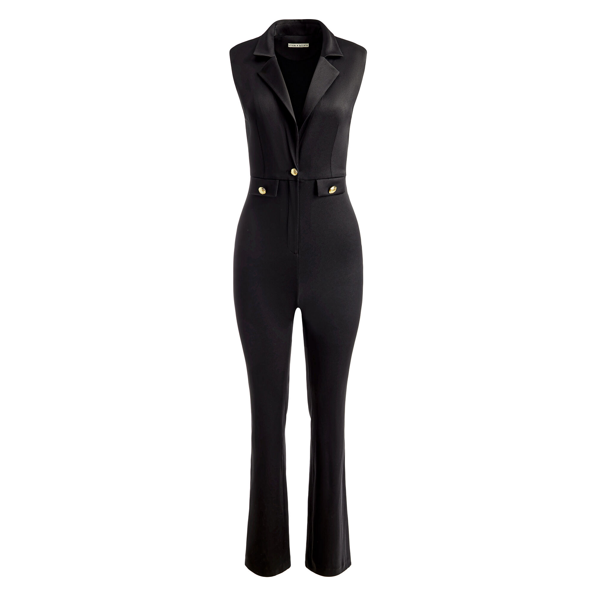 100％本物 Shoshanna Sleeveless Tuxedo Jumpsuit その他