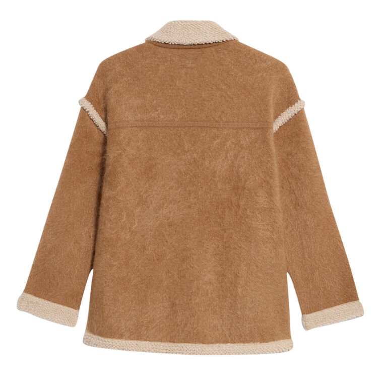 Grizzly Button-Front Cashmere Jacket image number null