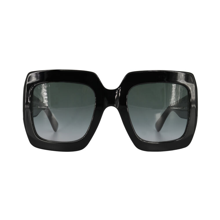 Oversized Thick Rim Square Sunglasses image number null