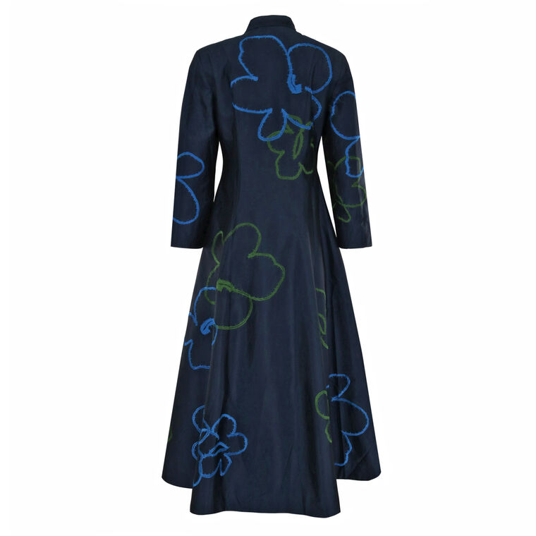 Alphine Collared Long Sleeve Maxi Dress image number null