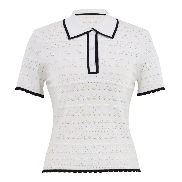 Ruthy Polo Sweater image number null