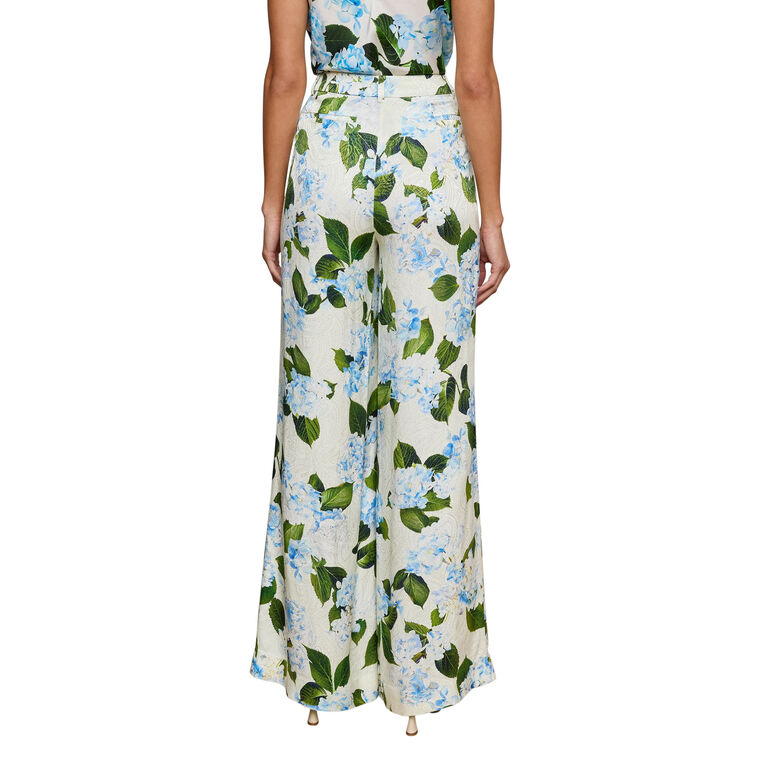 Pilar Satin Wide Leg Pant image number null