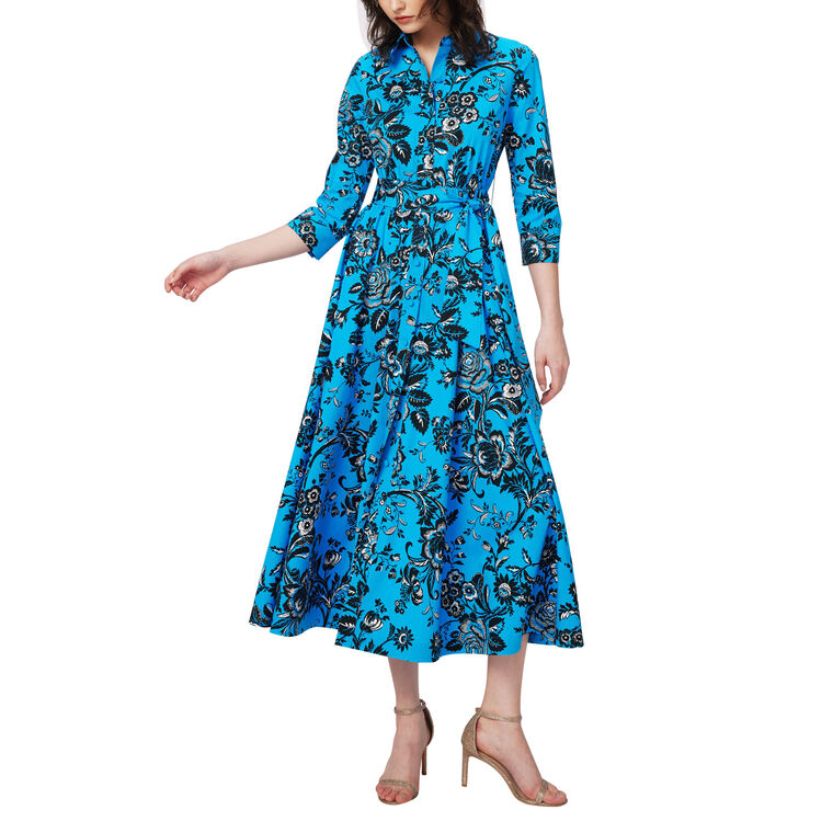 Blaine Cotton Poplin Shirt Dress image number null