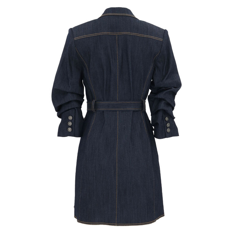 Jenessa Denim Blazer Dress image number null