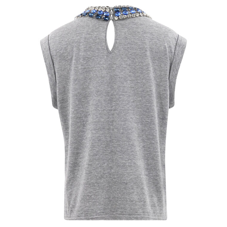 Chunky Embellished Bella Tee image number null