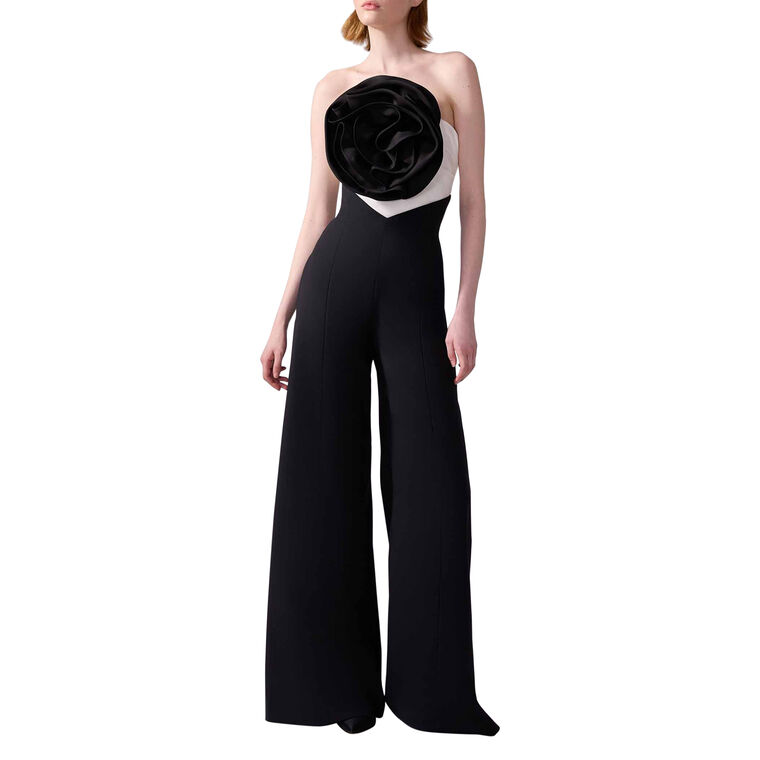 V-Waist Wide-Leg Pant image number null