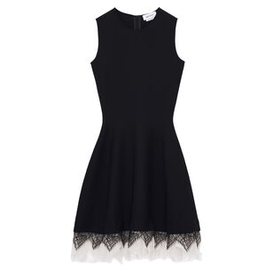 Cobweb Lace Knitted Dress