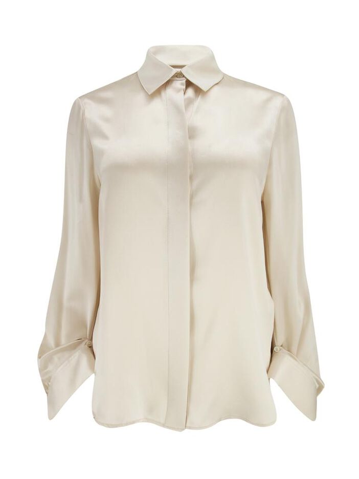 The Boyfriend Silk Blouse