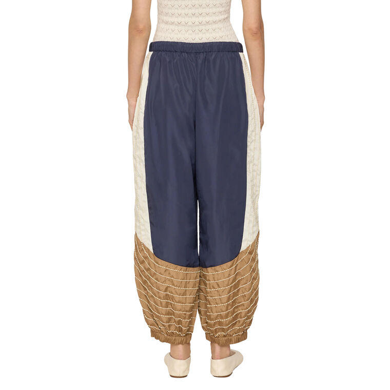 Quinn Embellished Beaded Jogger Pants image number null