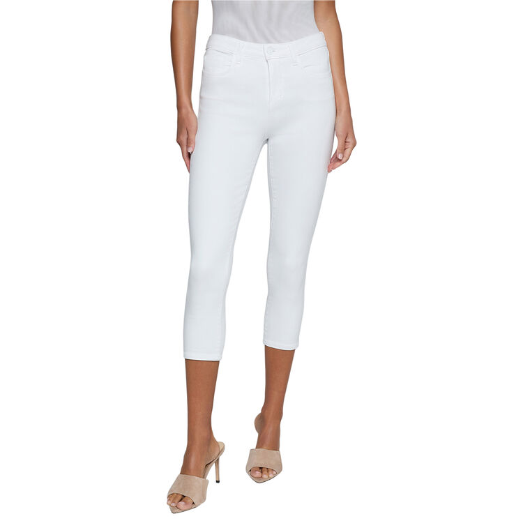 Amaris High Rise Skinny Pedal Pusher Jeans image number null
