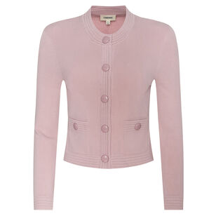 Patsy Long Sleeve Cropped Crewneck Cardigan