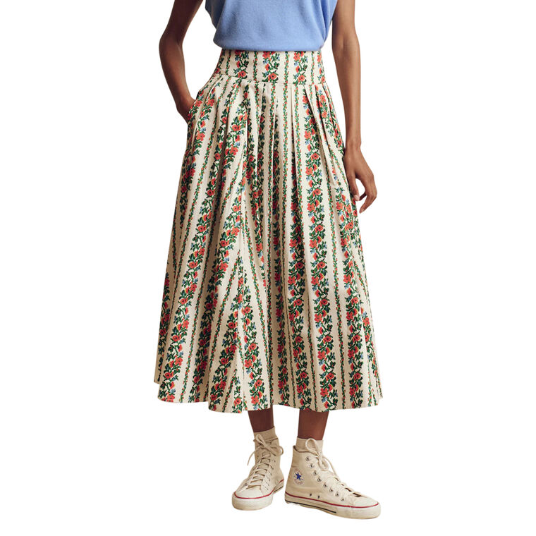 The Regency Midi Skirt image number null