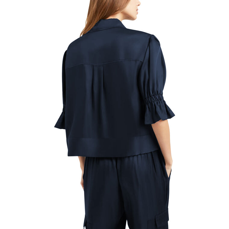 Holly Puff-Sleeve Utility Jacket image number null