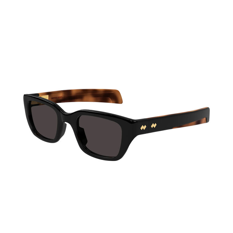 Ribbon Square-Frame Acetate Sunglasses image number null
