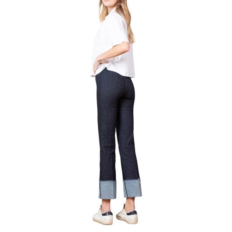Bonnie Cuffed Denim Pant image number null