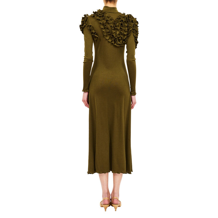 Solene Long Sleeve Jersey Dress image number null