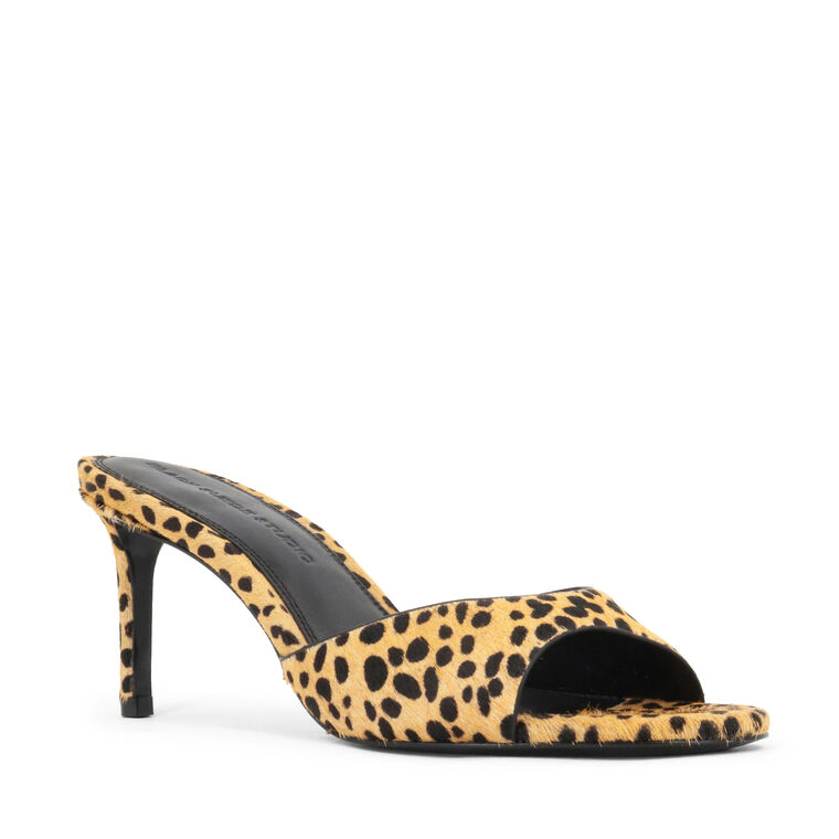 Freddie 65mm Pony Hair Mule image number null