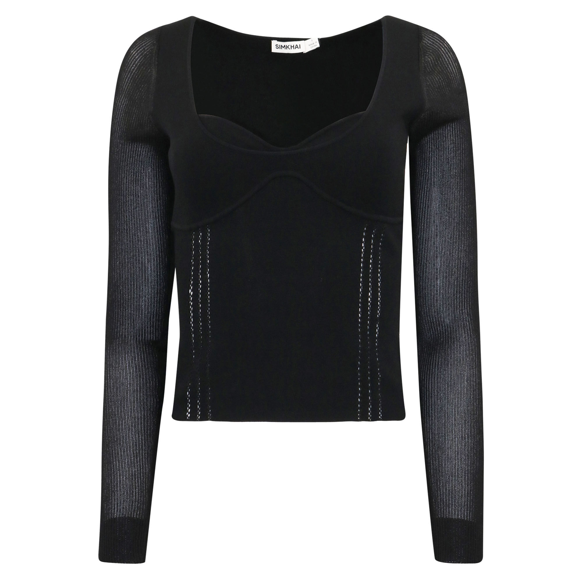Cedar Rib-Knit Top
