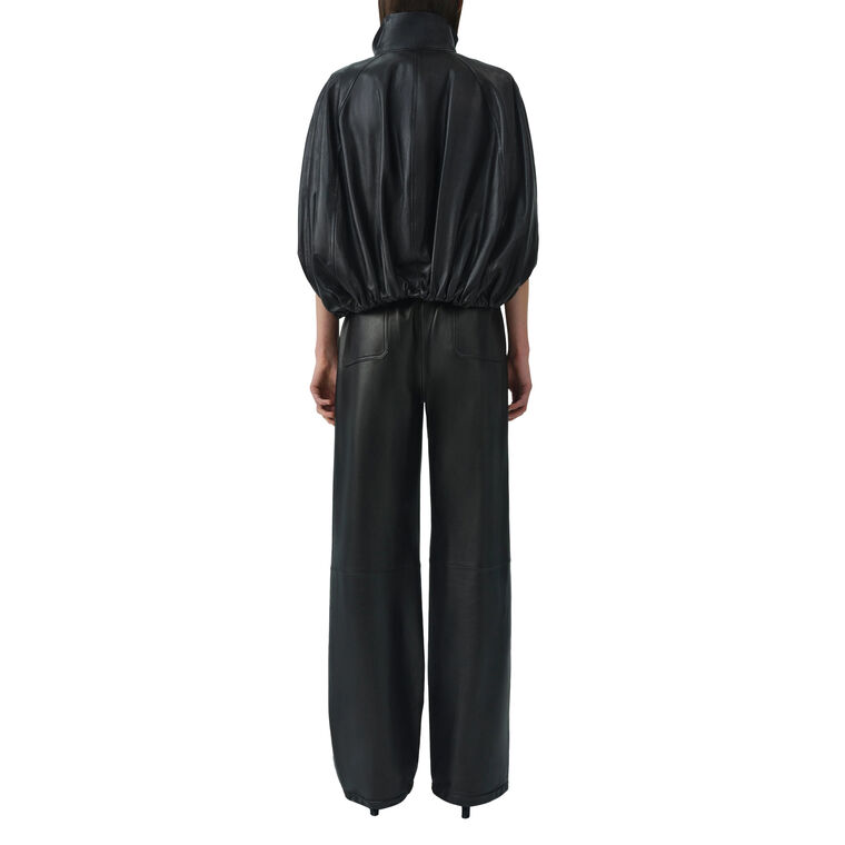 Jada Leather Cape Jacket image number null