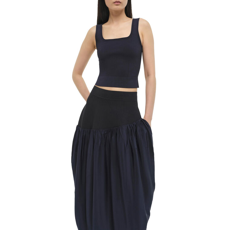 Ramaina Square Neck Tank Top image number null
