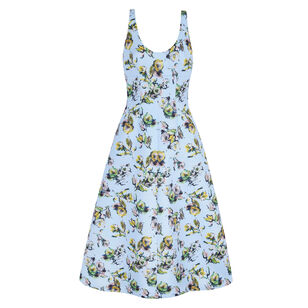 Abella Sleeveless Floral Midi Dress
