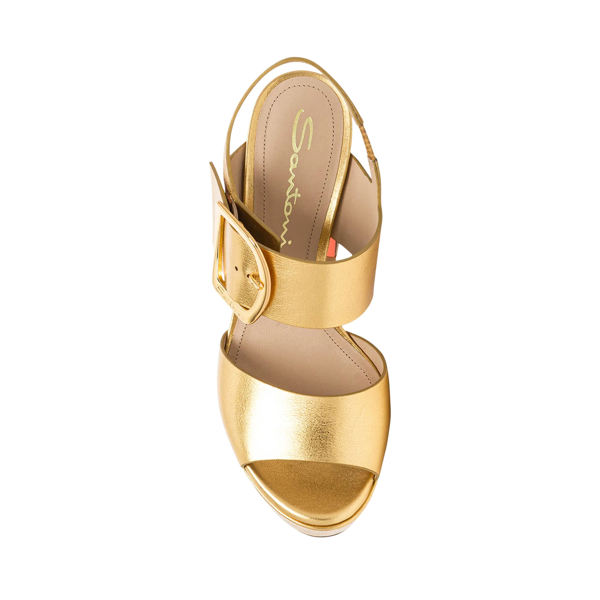注目ショップ・ブランドのギフト Bruxel Sandal Platform Buckle Metallic パーツ