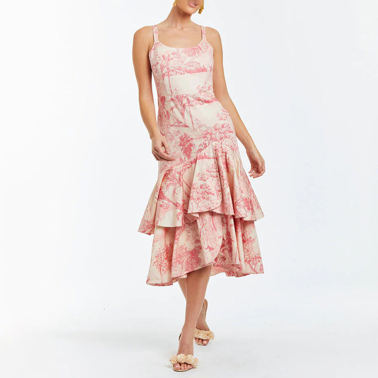 Marseilles Convertible Maxi to Midi Dress image number null