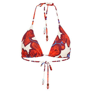 Laguna Bead-Detail Bikini Top