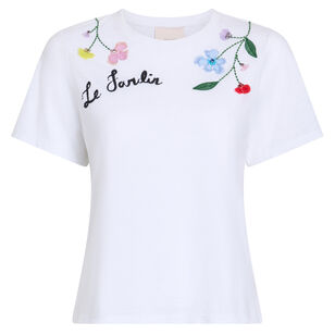 Le Jardin Short Sleeve Shrunken Tee