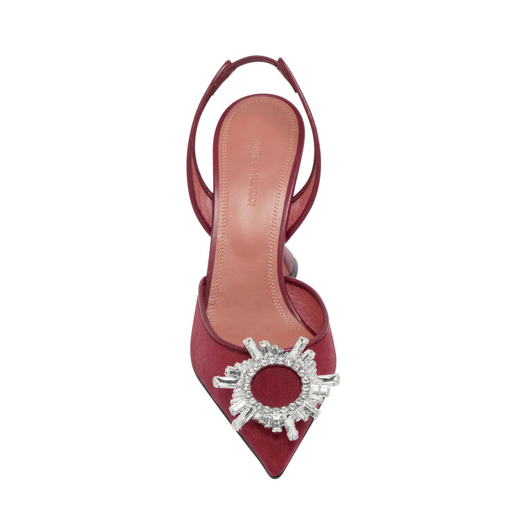 Begum 95mm Mesh Slingback Pump image number null