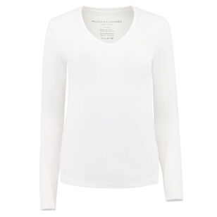 Soft Touch Long Sleeve V-Neck Tee