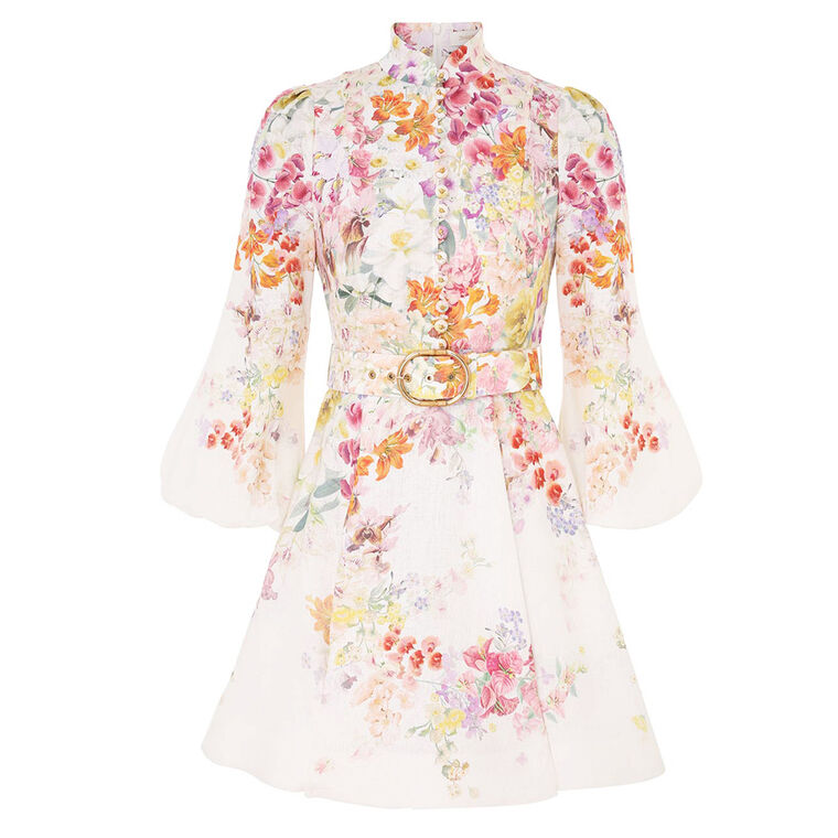 Natura Buttoned Mini Dress image number null