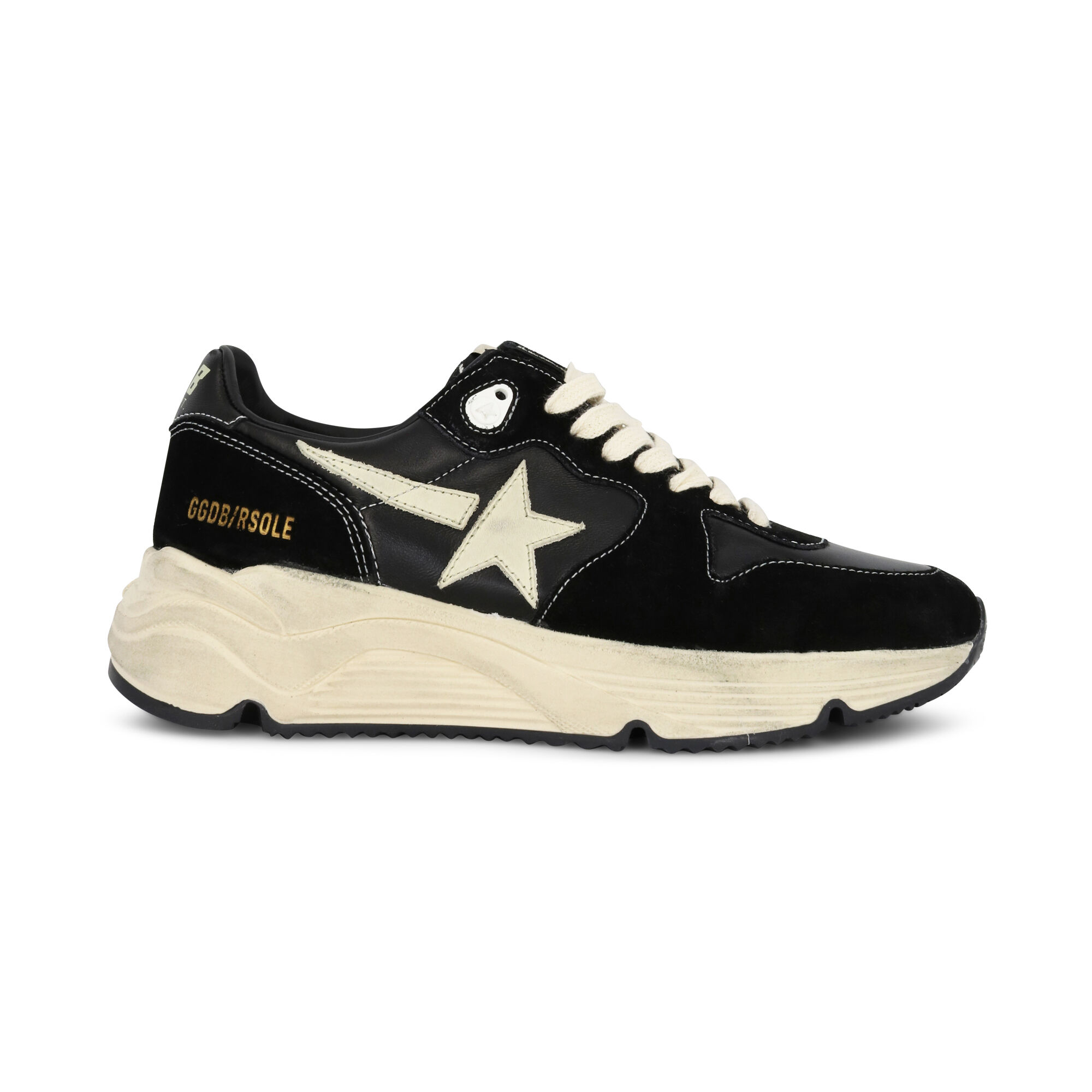 Running Sole Leather Sneaker