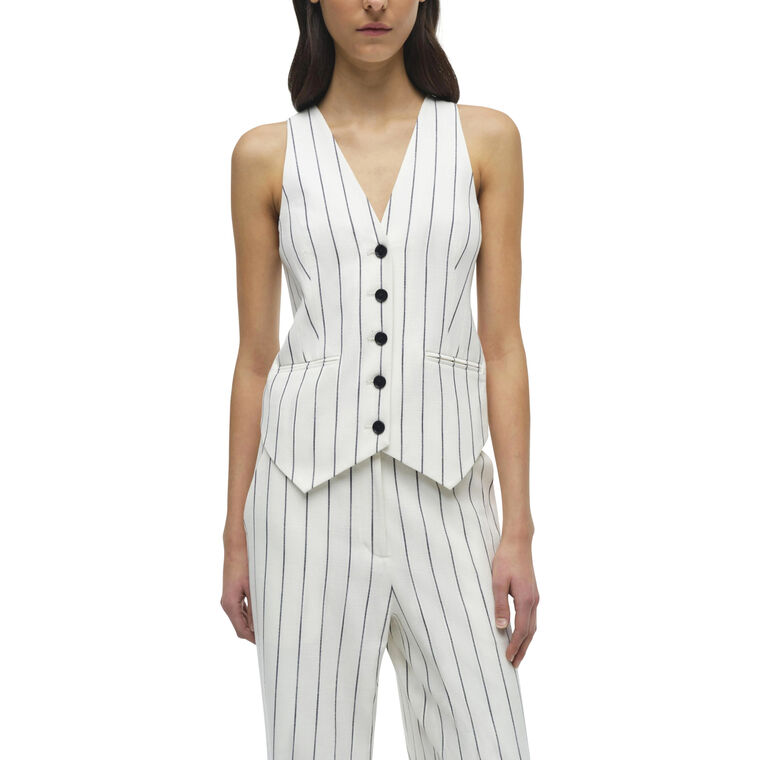 Sabina Button-Front Vest image number null