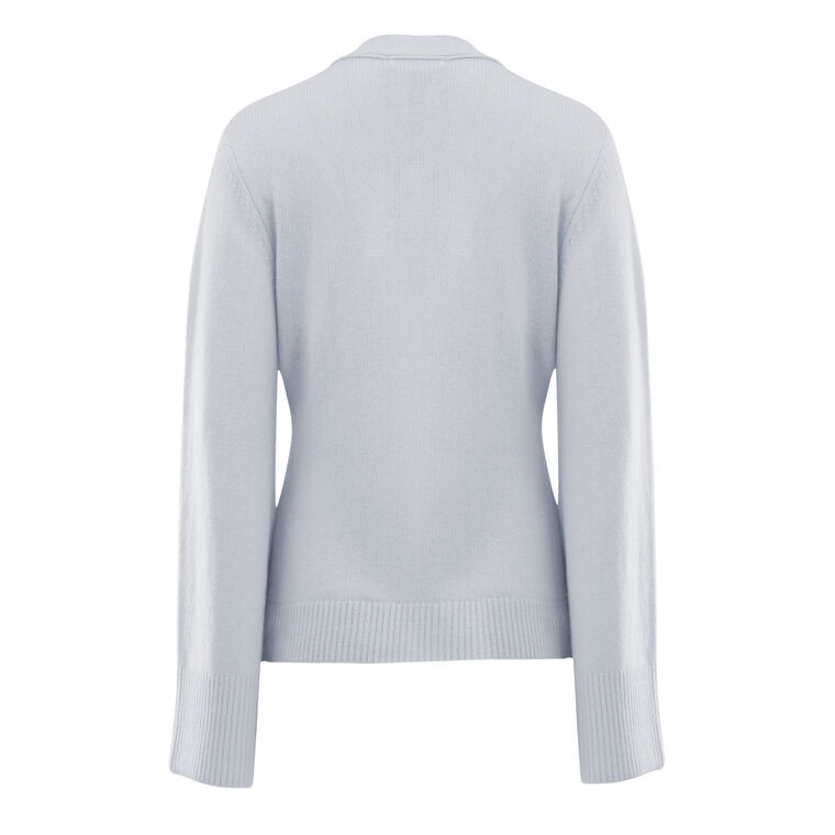 Camilla Waisted V-Neck Cashmere Cardigan image number null