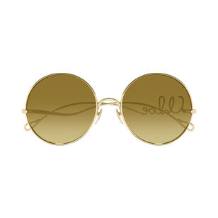 Round Metallic Sunglasses