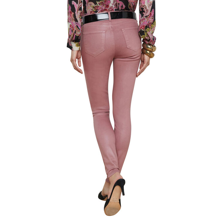 Marguerite Coated High Rise Skinny Jean image number null