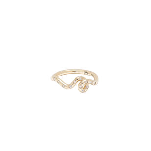 Mini Loop Polka Dot Diamond Ring