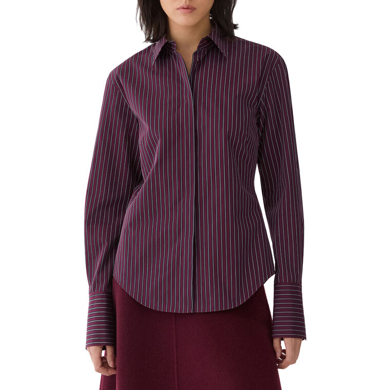 Drop Shoulder Fitted Shirt image number null