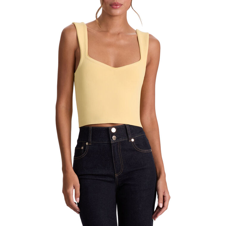 Edin Cropped Sweetheart Tank image number null