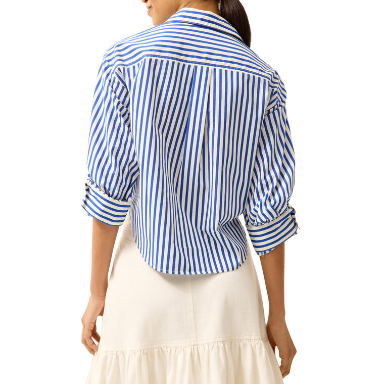 Kirven Button-Up Shirt With Adjustable Sleeves image number null